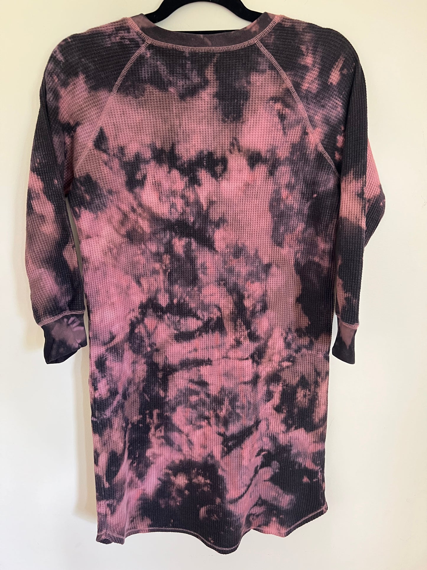 upcycled uniqlo waffle thermal dress (S)