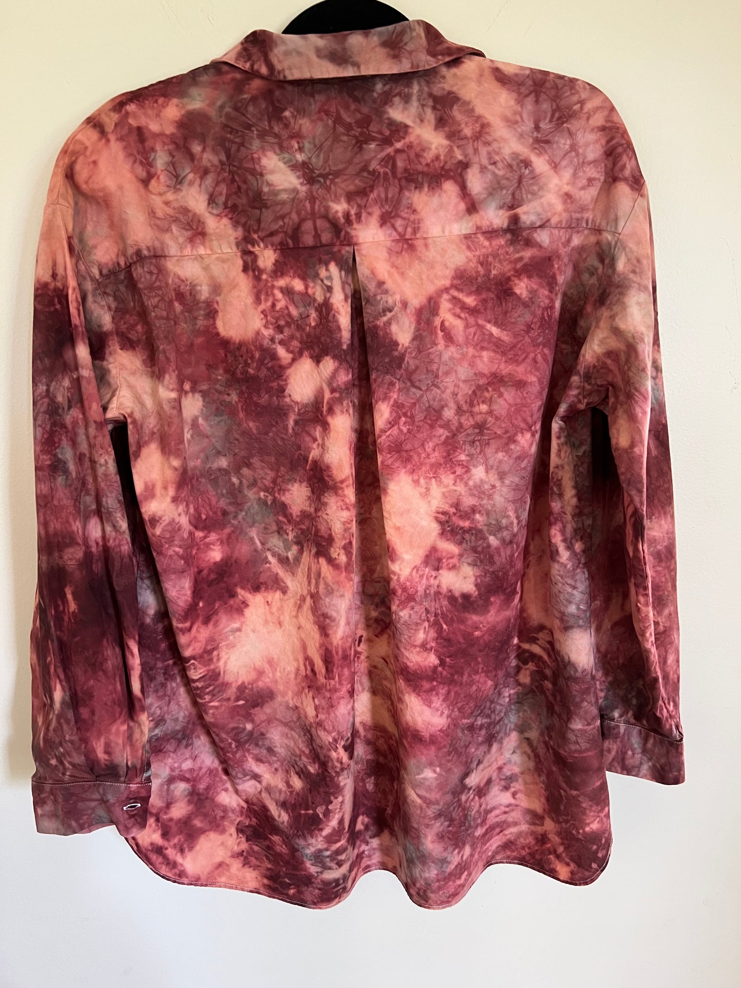 upcycled uniqlo collared button-up (M)